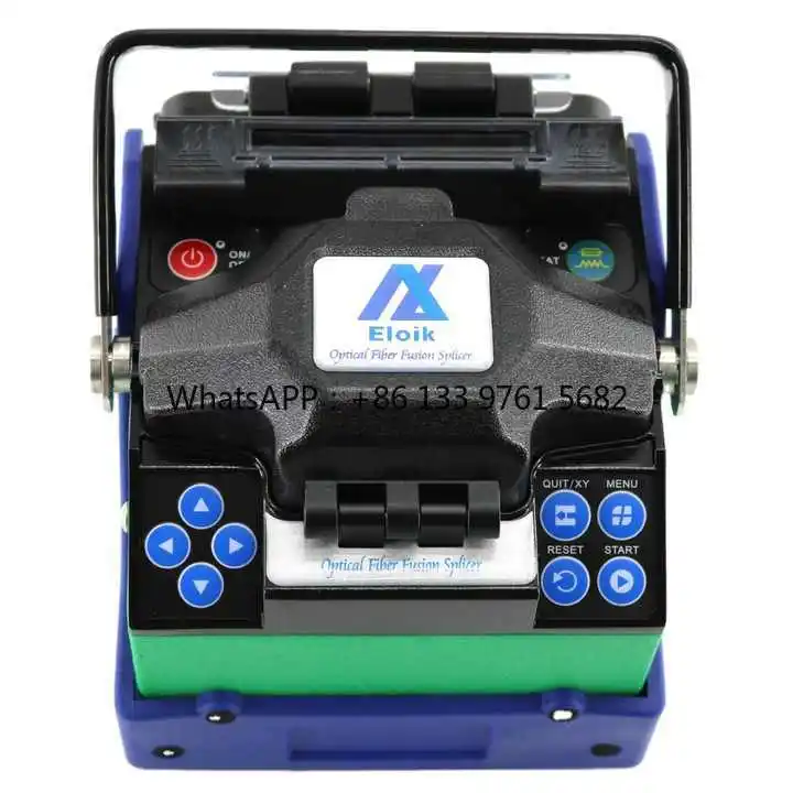 New Eloik ALK-88A Portable 4.3' LCD Fiber Optic Splicing Machine 7s Fast Splice Fusion Splicer
New Eloik ALK-88A Portable 4.3' LCD Fiber Optic Splicing Machine 7s Fast Splice Fusion Splicer
