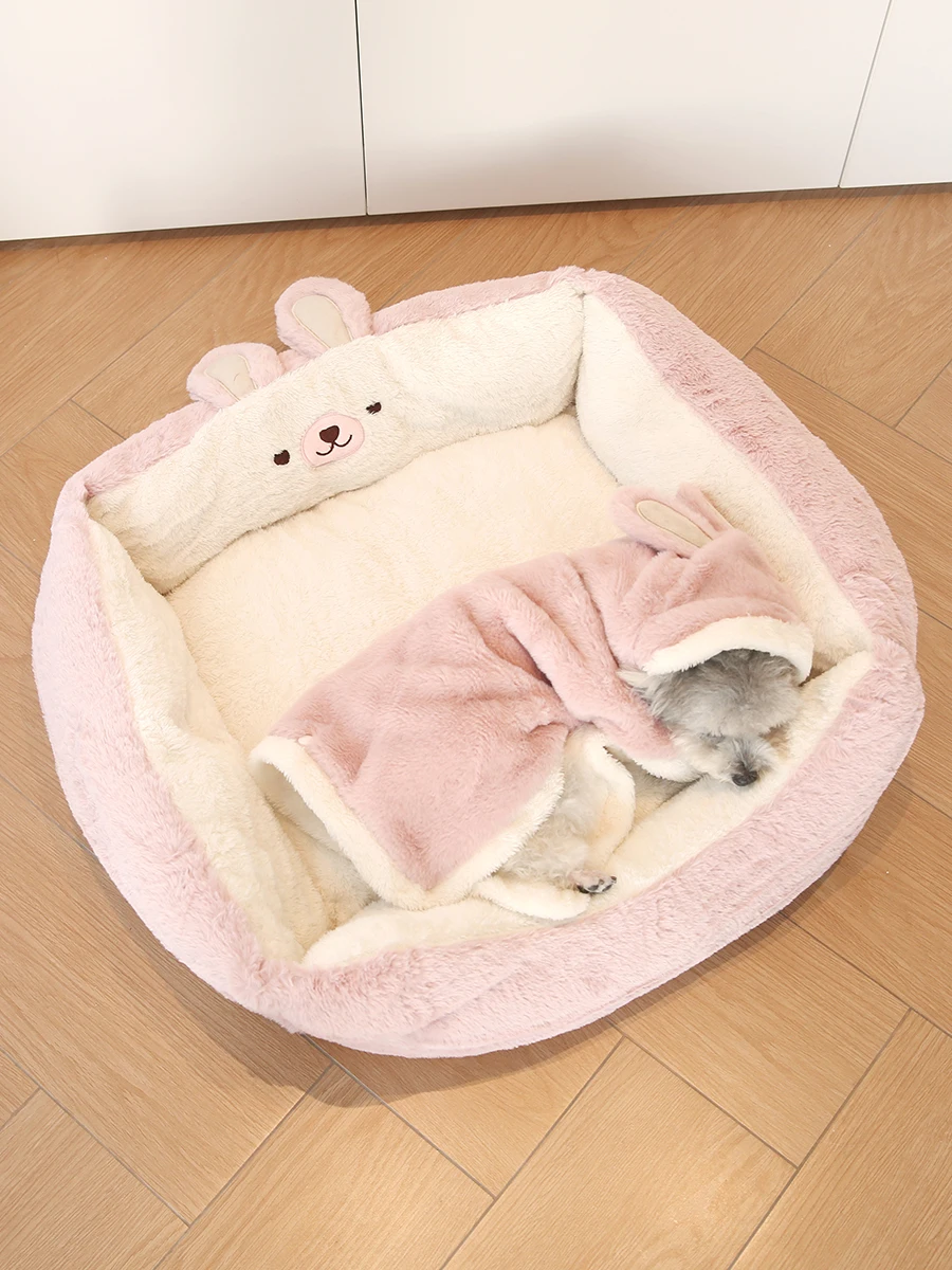 Warm Soft Pet Bed Dog House elter Deep Sp Blanket Cozy Winter Indoor round ape Pet Nest Teddy Bichon iba Inu
Warm Soft Pet Bed Dog House elter Deep Sp Blanket Cozy Winter Indoor round ape Pet Nest Teddy Bichon iba Inu