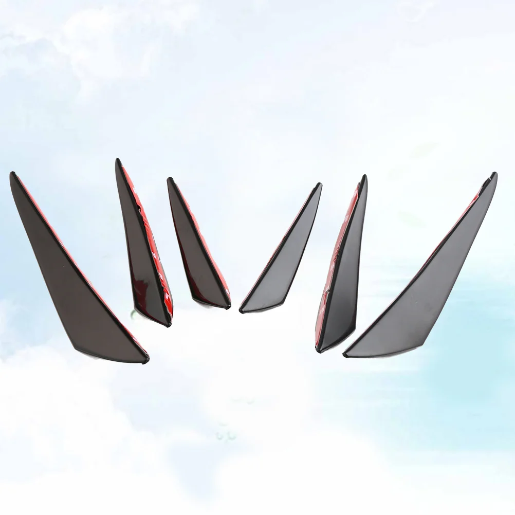 6 шт. универсальный черный полипропиленовый автомобильный передний разделитель для губ, спойлер с УФ-покрытием, гладкая прочная угловая лопата для крышки автомобильного бампера
6 шт. универсальный черный полипропиленовый автомобильный передний разделитель для губ, спойлер с УФ-покрытием, гладкая прочная угловая лопата для крышки автомобильного бампера