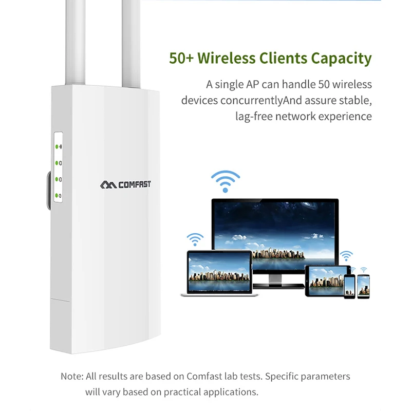 AB01 Высокая мощность 300 Мбит/с PoE Открытый повторитель Wi-Fi 500 МВт Беспроводной усилитель диапазона Wi-Fi с вилкой европейского стандарта
AB01 Высокая мощность 300 Мбит/с PoE Открытый повторитель Wi-Fi 500 МВт Беспроводной усилитель диапазона Wi-Fi с вилкой европейского стандарта