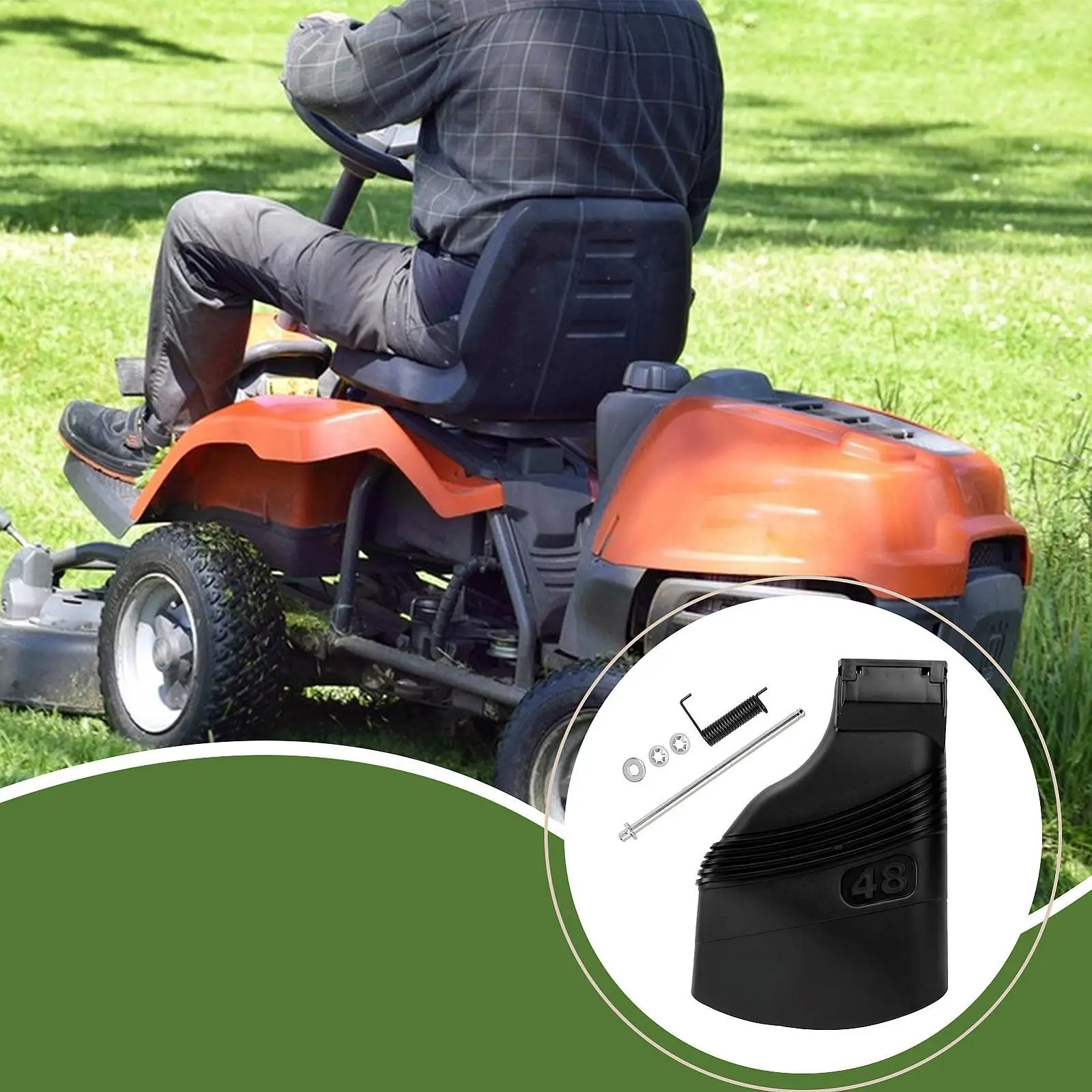 Lawn Deflector Repair 532180655 Mower Attachment Multipurpose Deflector Part for Easy Lawn Mower Assembly Backyard Use
Lawn Deflector Repair 532180655 Mower Attachment Multipurpose Deflector Part for Easy Lawn Mower Assembly Backyard Use