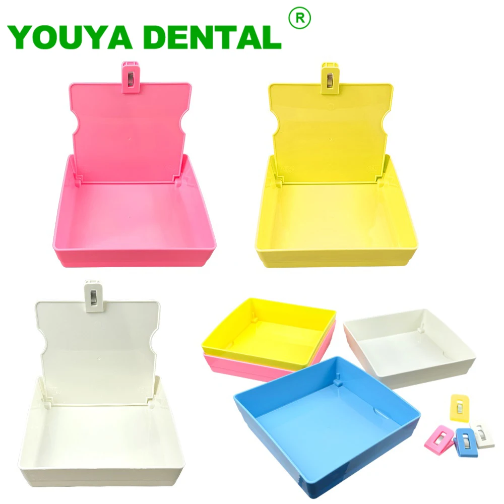10pcs Dental Lab Storage Box Colourful ABS Plastic Work Tray With Clip Holder Turnover Box Durable Container Dentistry Tools New
10pcs Dental Lab Storage Box Colourful ABS Plastic Work Tray With Clip Holder Turnover Box Durable Container Dentistry Tools New