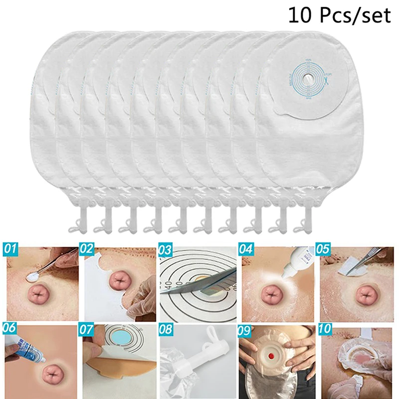10X Drainage Urostomy Bag Valve Closure Anti-Backflow Stoma Care Pouch
10X Drainage Urostomy Bag Valve Closure Anti-Backflow Stoma Care Pouch