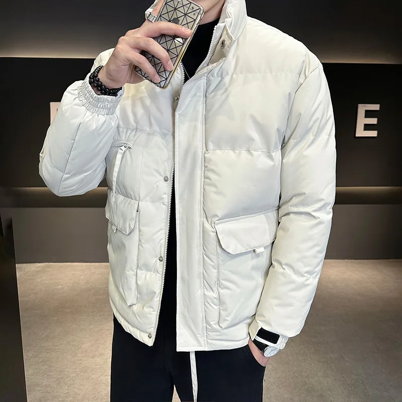 Winter Jackets Men Fashion Casual Jacket Thick Warm Cotton Coat Stand Collar Windbreaker Jacket Men's Parka Jackets Overcoat
Winter Jackets Men Fashion Casual Jacket Thick Warm Cotton Coat Stand Collar Windbreaker Jacket Men's Parka Jackets Overcoat