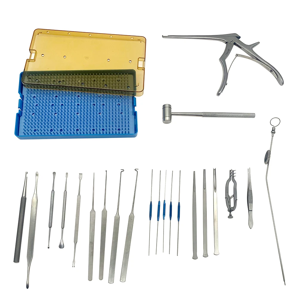 23pcs Lacrimal Sac Retractor Surgery Set Ophthalmic Lacrimal Surgery Kit Ophthalmic Instruments
23pcs Lacrimal Sac Retractor Surgery Set Ophthalmic Lacrimal Surgery Kit Ophthalmic Instruments