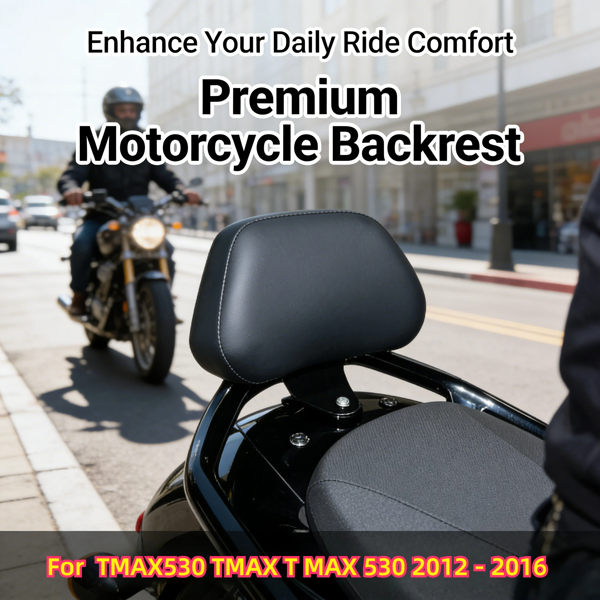 Motorcycle Rear Passenger Backrest Pad For TMAX530 T-MAX 530 2012-2016 Scooter Seat Back Rest Stay Protection Accessories
Motorcycle Rear Passenger Backrest Pad For TMAX530 T-MAX 530 2012-2016 Scooter Seat Back Rest Stay Protection Accessories