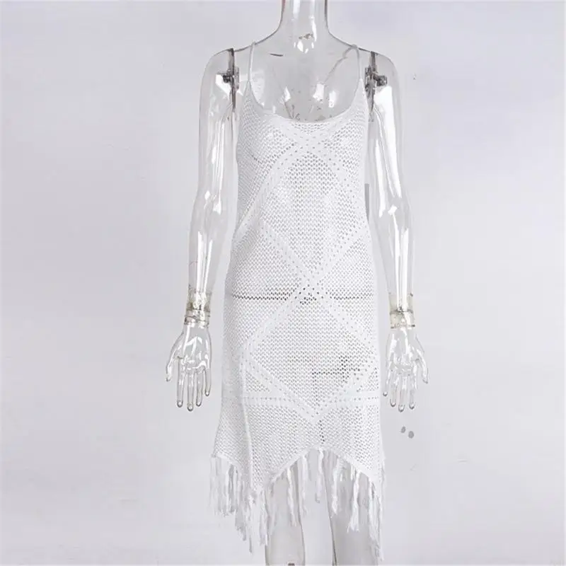 Elegant Fringes Trimmed Sheer Cover Up Dress Backless Design Dress Perfect For Summer Getaways JOME
Elegant Fringes Trimmed Sheer Cover Up Dress Backless Design Dress Perfect For Summer Getaways JOME