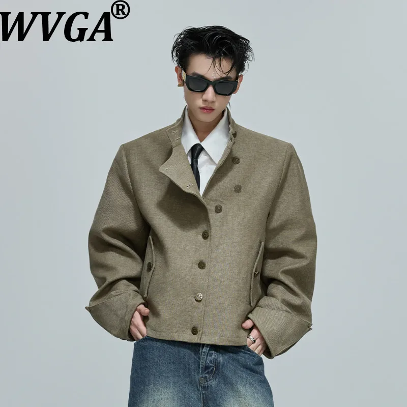 WVGA весна осень новый мужской прилив High Street тяжелый воротник-стойка модные куртки нишевые шикарные повседневные короткие пальто нестандартной формы Ins W12863
WVGA весна осень новый мужской прилив High Street тяжелый воротник-стойка модные куртки нишевые шикарные повседневные короткие пальто нестандартной формы Ins W12863