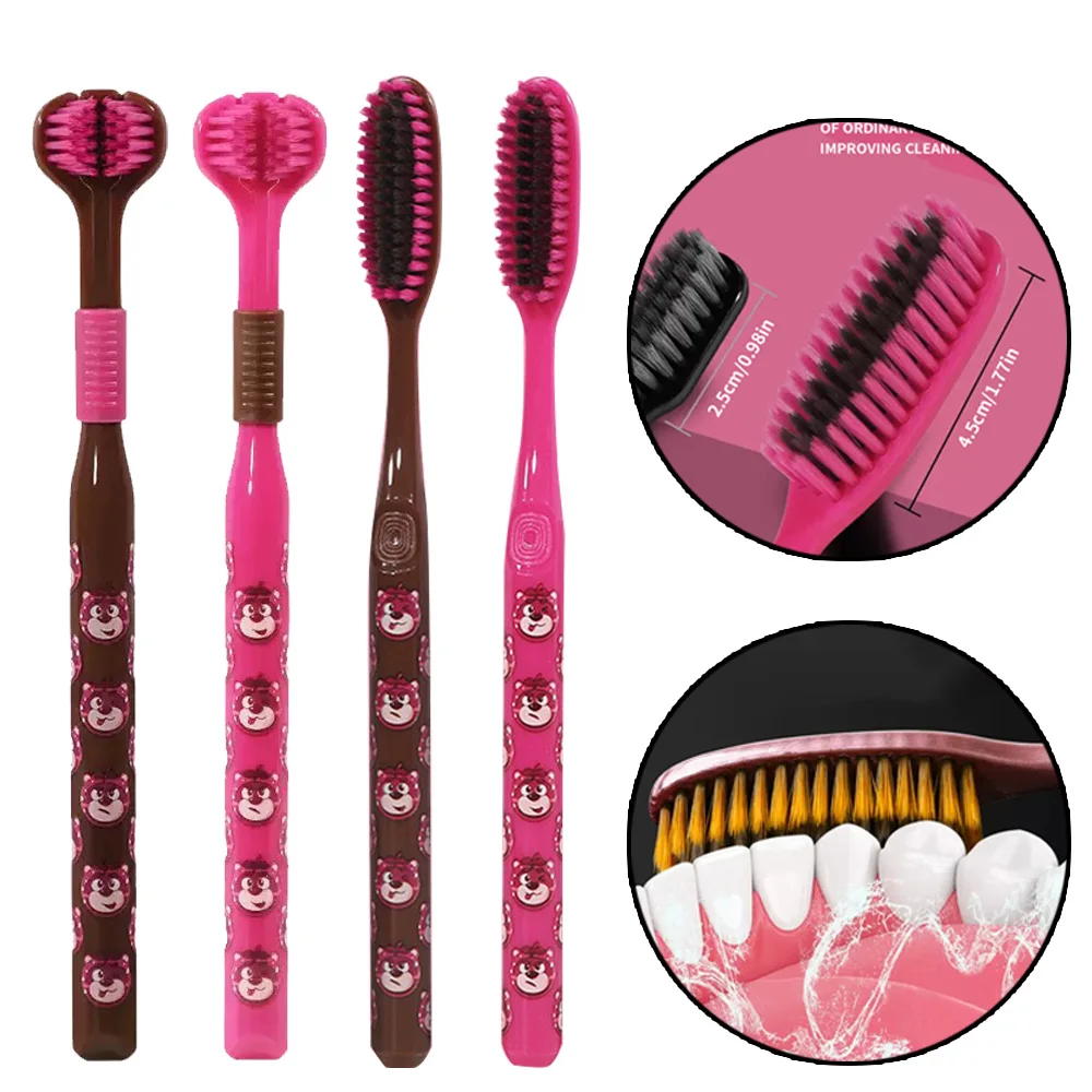 4PCS/2PCS hot selling toothbrush set, large head long handle and three sided ring brush, suitable for household manual toothbrus
4PCS/2PCS hot selling toothbrush set, large head long handle and three sided ring brush, suitable for household manual toothbrus