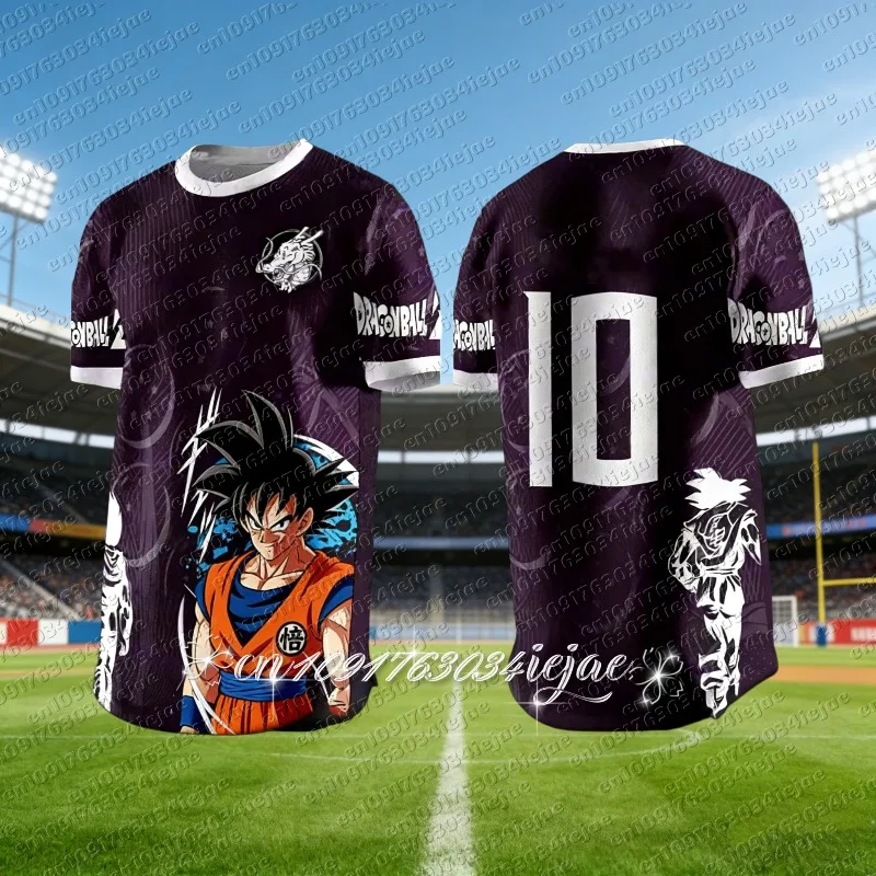 2026 Anime Football Jersey Dragon Ball Men Women Oversize Tshirt Summer Quick Dry Sport Breathable Oversize Cosplay Tshirt
2026 Anime Football Jersey Dragon Ball Men Women Oversize Tshirt Summer Quick Dry Sport Breathable Oversize Cosplay Tshirt