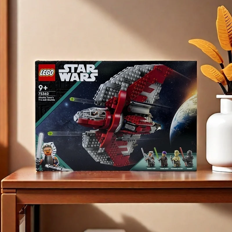 75362 LEGO Ahsoka Tano's T-6 Jedi Shuttle,LEGO Star Wars Ahsoka Tano’s T-6 Jedi Shuttle, Star Wars Playset Based on the Ahsoka
75362 LEGO Ahsoka Tano's T-6 Jedi Shuttle,LEGO Star Wars Ahsoka Tano’s T-6 Jedi Shuttle, Star Wars Playset Based on the Ahsoka