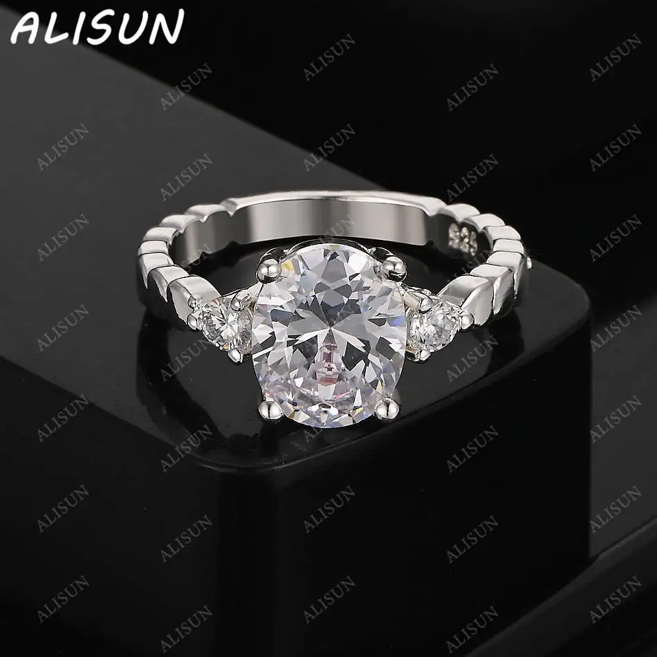 ALISUN 925 Sterling Silver Size 6-10 Zircons Oval Ring For Women Fashion Jewelry Charm Grace Noble Wedding Accessories 
ALISUN 925 Sterling Silver Size 6-10 Zircons Oval Ring For Women Fashion Jewelry Charm Grace Noble Wedding Accessories