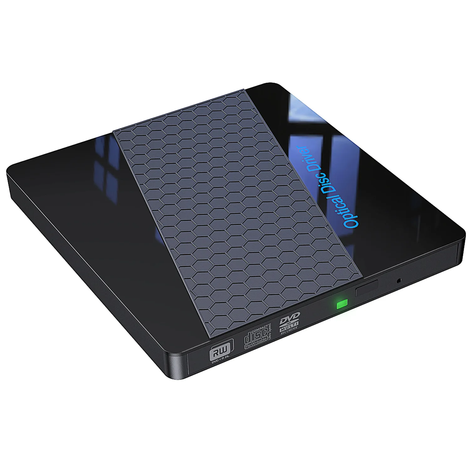 Многофункциональный Blu-ray DVD-рекордер — внешний оптический привод USB для настольных ПК и ноутбуков
Многофункциональный Blu-ray DVD-рекордер — внешний оптический привод USB для настольных ПК и ноутбуков