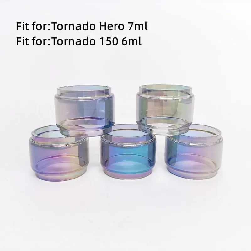 3PCS Semirainbow Bubble Glass Tube For IJOY Tornado Hero 7ml / Tornado 150 6ml Machine Accessories
3PCS Semirainbow Bubble Glass Tube For IJOY Tornado Hero 7ml / Tornado 150 6ml Machine Accessories