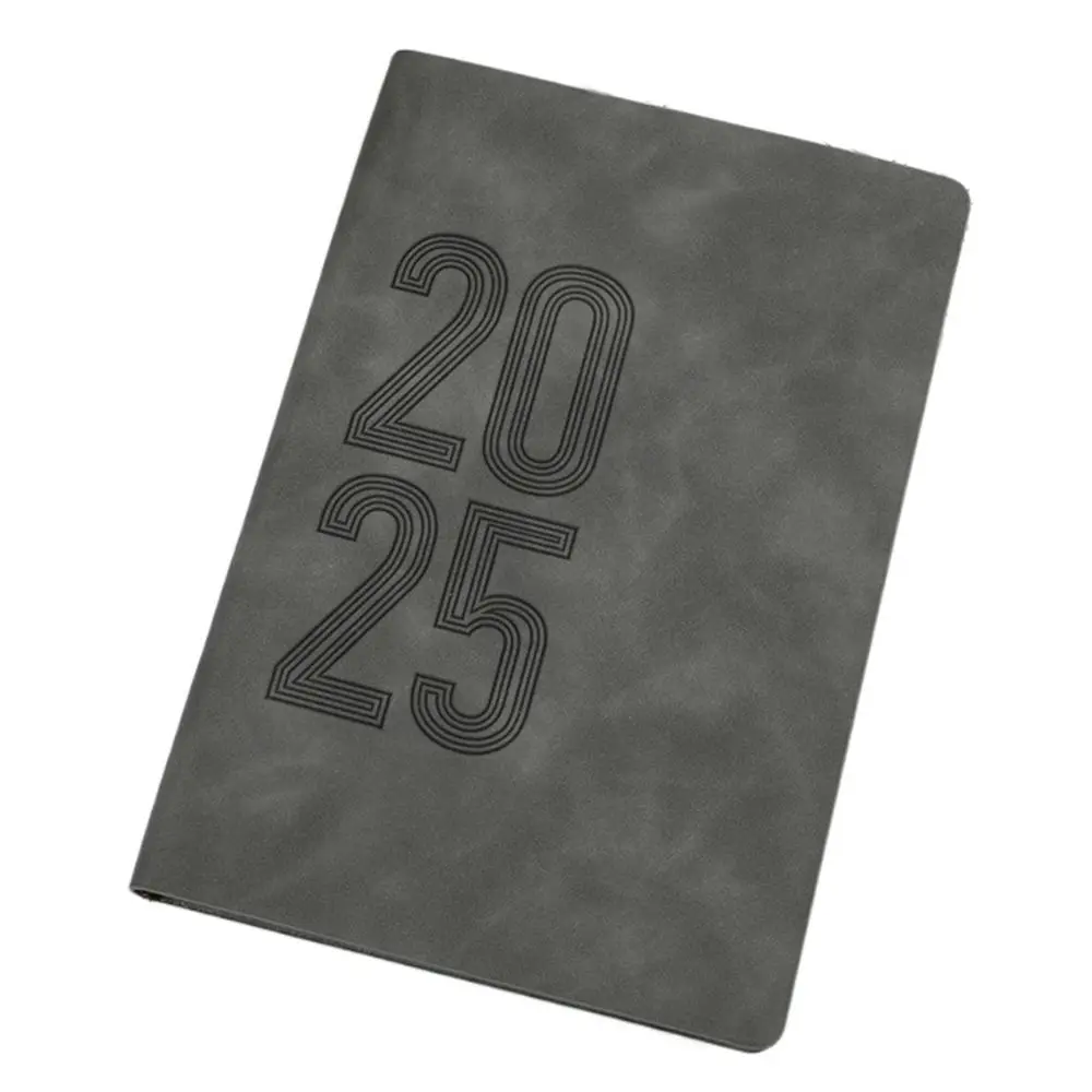 Yearly Schedule 365 Days Efficiency Notebook Portable A5 2025 Planner Simple Soft Leather Cover Agenda Planning Notepad
Yearly Schedule 365 Days Efficiency Notebook Portable A5 2025 Planner Simple Soft Leather Cover Agenda Planning Notepad