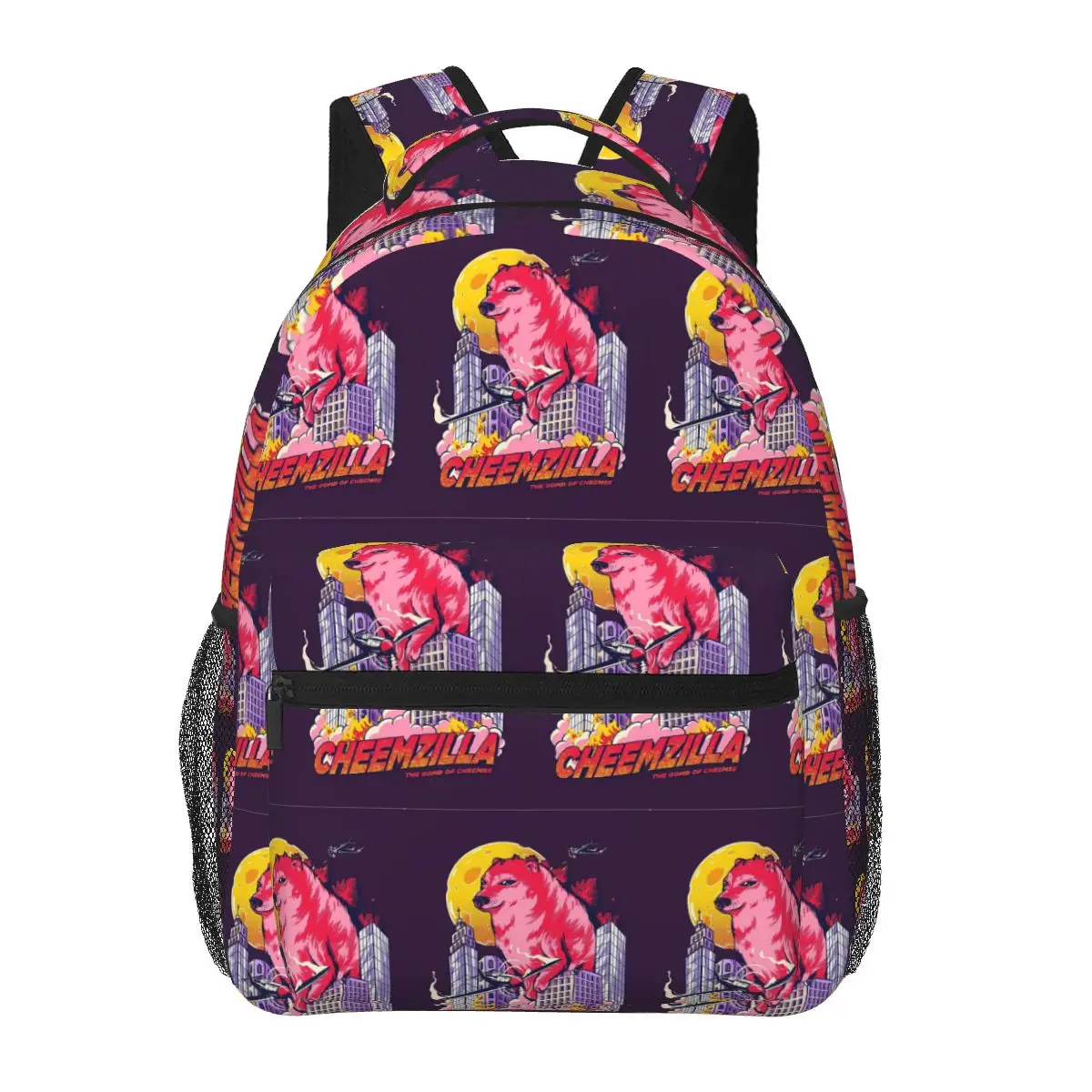 Heemzilla - The Gomd Of Cheemse Kaiju Shiba Inu Doggo Wacky Backpacks Bookbag School Bags Cartoon Kids Rucksack Shoulder Bag
Heemzilla - The Gomd Of Cheemse Kaiju Shiba Inu Doggo Wacky Backpacks Bookbag School Bags Cartoon Kids Rucksack Shoulder Bag