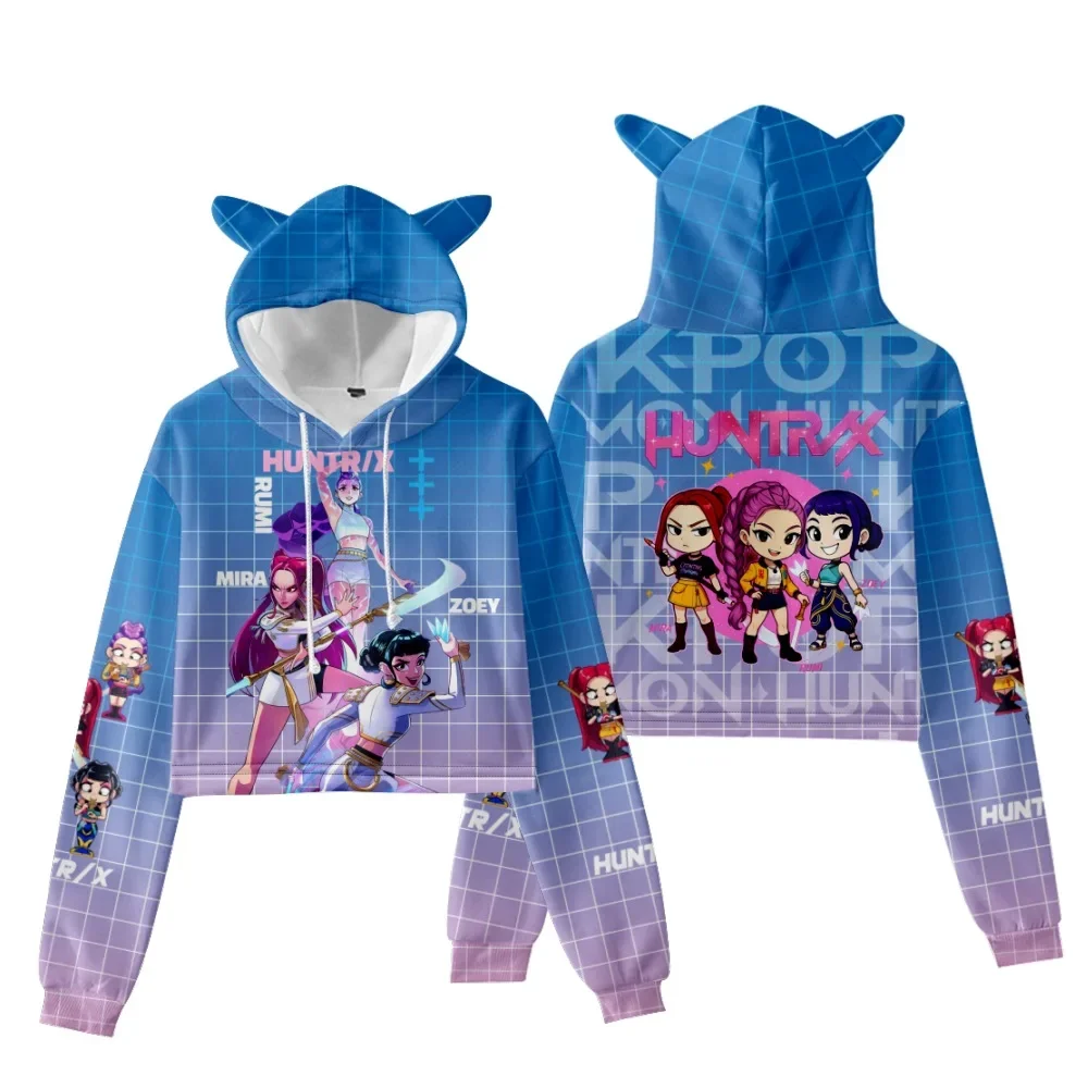 Cosplay Women's Clothing KPop Demon Hunters Hoodies Sweatshirts Hip Hop Pullover Tops Fashion Trends Long Sleeves Clothing
Cosplay Women's Clothing KPop Demon Hunters Hoodies Sweatshirts Hip Hop Pullover Tops Fashion Trends Long Sleeves Clothing