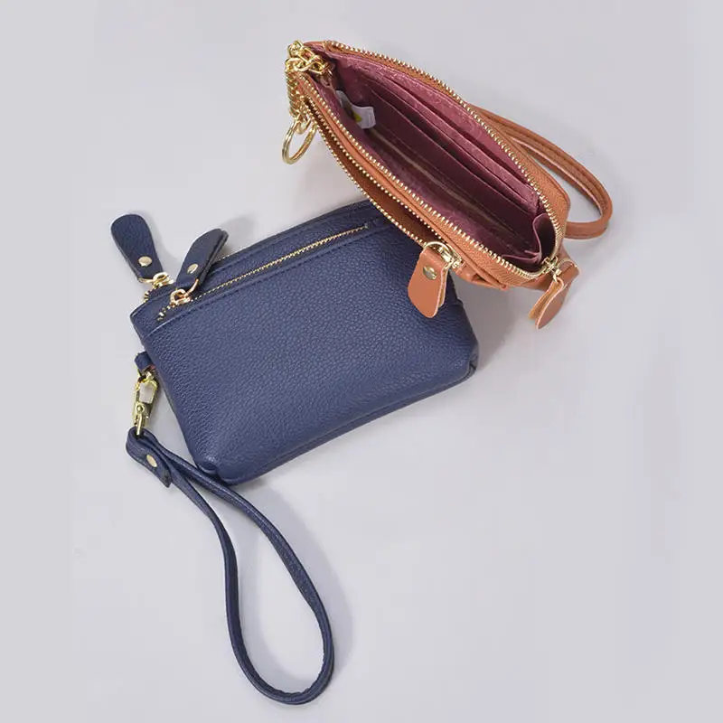 Vintage Double Fold PU Leather Short Wallet With Zipper Coin Pocket Multiple Card Slots And Wrist Band Casual Portable Card Clip
Vintage Double Fold PU Leather Short Wallet With Zipper Coin Pocket Multiple Card Slots And Wrist Band Casual Portable Card Clip