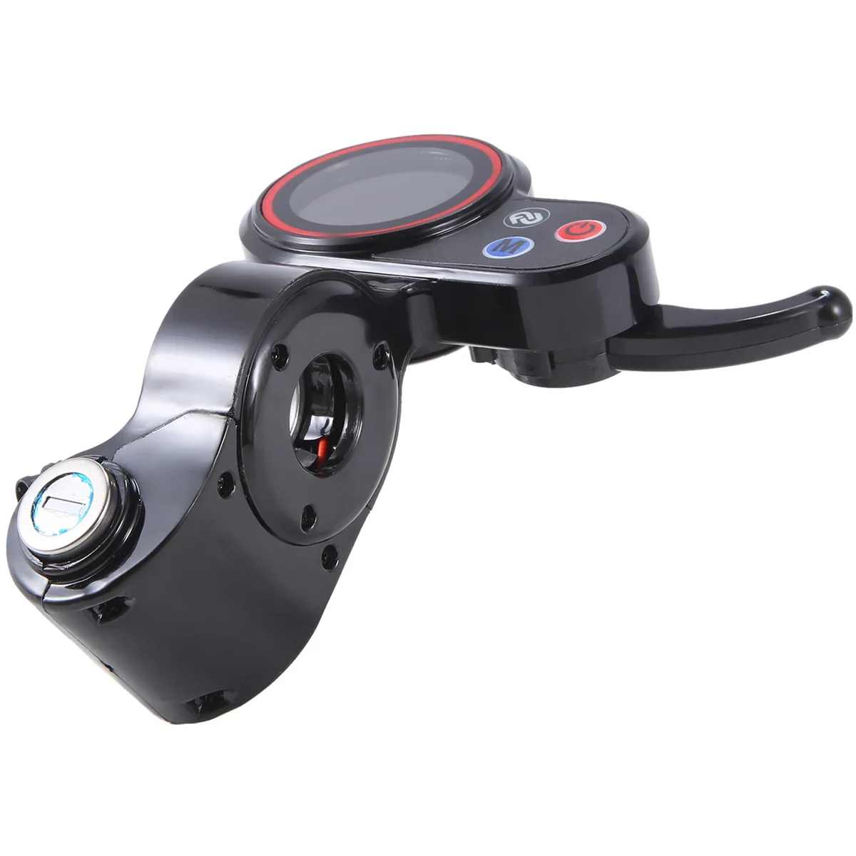 ABVB Scooter Parts 6Pin LCD Display with Key for Electric Scooter Display with Locking Instrument Dashboard Accessories Black
ABVB Scooter Parts 6Pin LCD Display with Key for Electric Scooter Display with Locking Instrument Dashboard Accessories Black