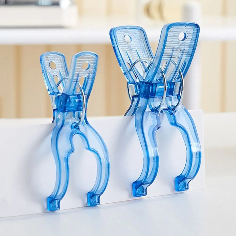 4Pcs Plastic Transparent Clothespin Large Windproof Clothes Drying Clips Transparent Anti-slip Drying Clothes Pegs Socks
4Pcs Plastic Transparent Clothespin Large Windproof Clothes Drying Clips Transparent Anti-slip Drying Clothes Pegs Socks