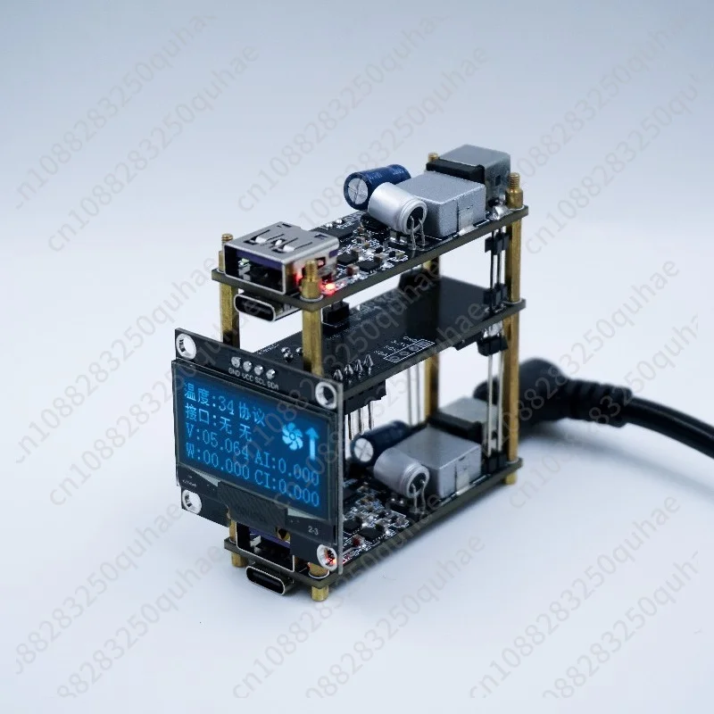 PD 100W High Power Quick Charge Board, SW3518 Charging Module Equipped OLED Screen
PD 100W High Power Quick Charge Board, SW3518 Charging Module Equipped OLED Screen
