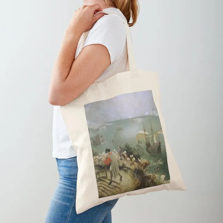 Landscape with the Fall of Icarus - Pieter Bruegel the Elder Tote Bag Custom bag shopper bags for women cloth bag woman
Landscape with the Fall of Icarus - Pieter Bruegel the Elder Tote Bag Custom bag shopper bags for women cloth bag woman