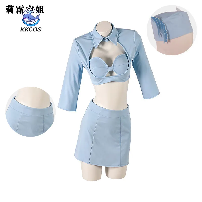 KKCos The Fifth Element Leeloo Cosplay Costume Blue Stewardess Cosplay Costume Sexy Sci-Fi Uniform Halloween Party
KKCos The Fifth Element Leeloo Cosplay Costume Blue Stewardess Cosplay Costume Sexy Sci-Fi Uniform Halloween Party