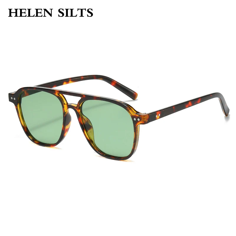 Fashion Square Sunglasses Women Retro Double Bridges Rivets Brand Designer Shades UV400 Sun Glasses Female Trending Eyewear
Fashion Square Sunglasses Women Retro Double Bridges Rivets Brand Designer Shades UV400 Sun Glasses Female Trending Eyewear