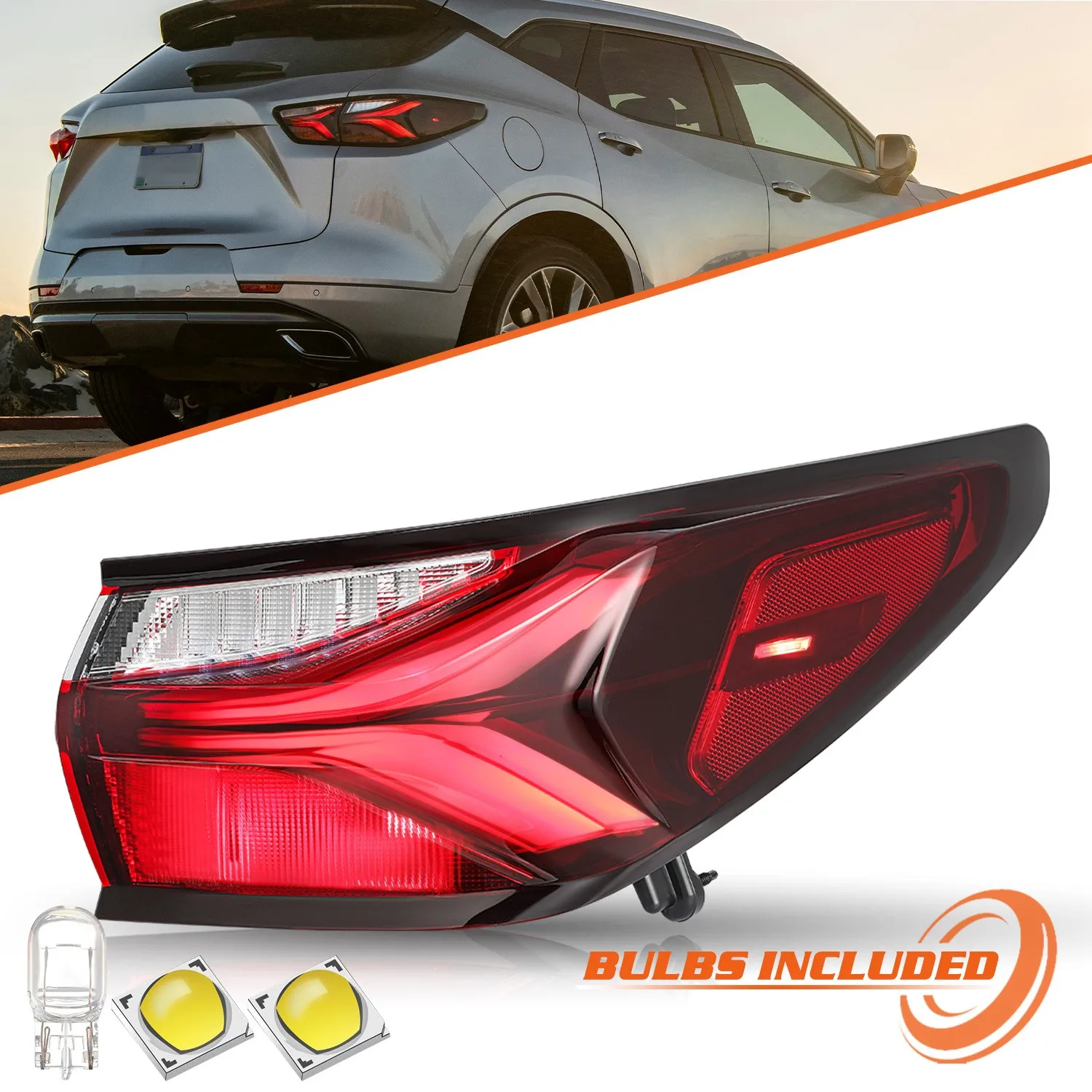 For 2019-2022 Chevy Blazer LED Tail Light Brake Lamp Outer Right Passenger Side
For 2019-2022 Chevy Blazer LED Tail Light Brake Lamp Outer Right Passenger Side