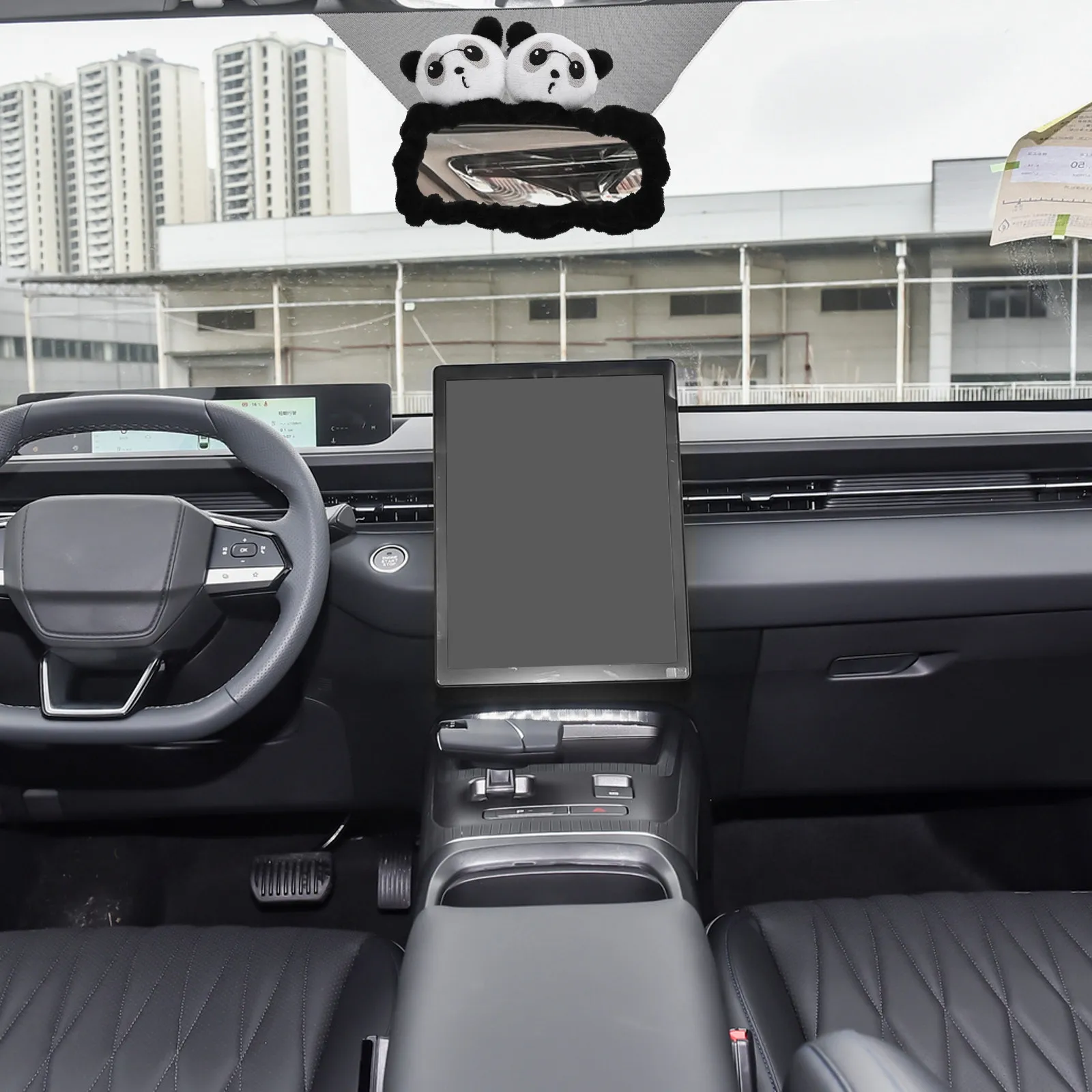 Милый чехол для зеркала заднего вида в виде панды, мягкий плюшевый автомобильный аксессуар, защитный чехол для зеркала заднего вида, декор для салона автомобиля
Милый чехол для зеркала заднего вида в виде панды, мягкий плюшевый автомобильный аксессуар, защитный чехол для зеркала заднего вида, декор для салона автомобиля