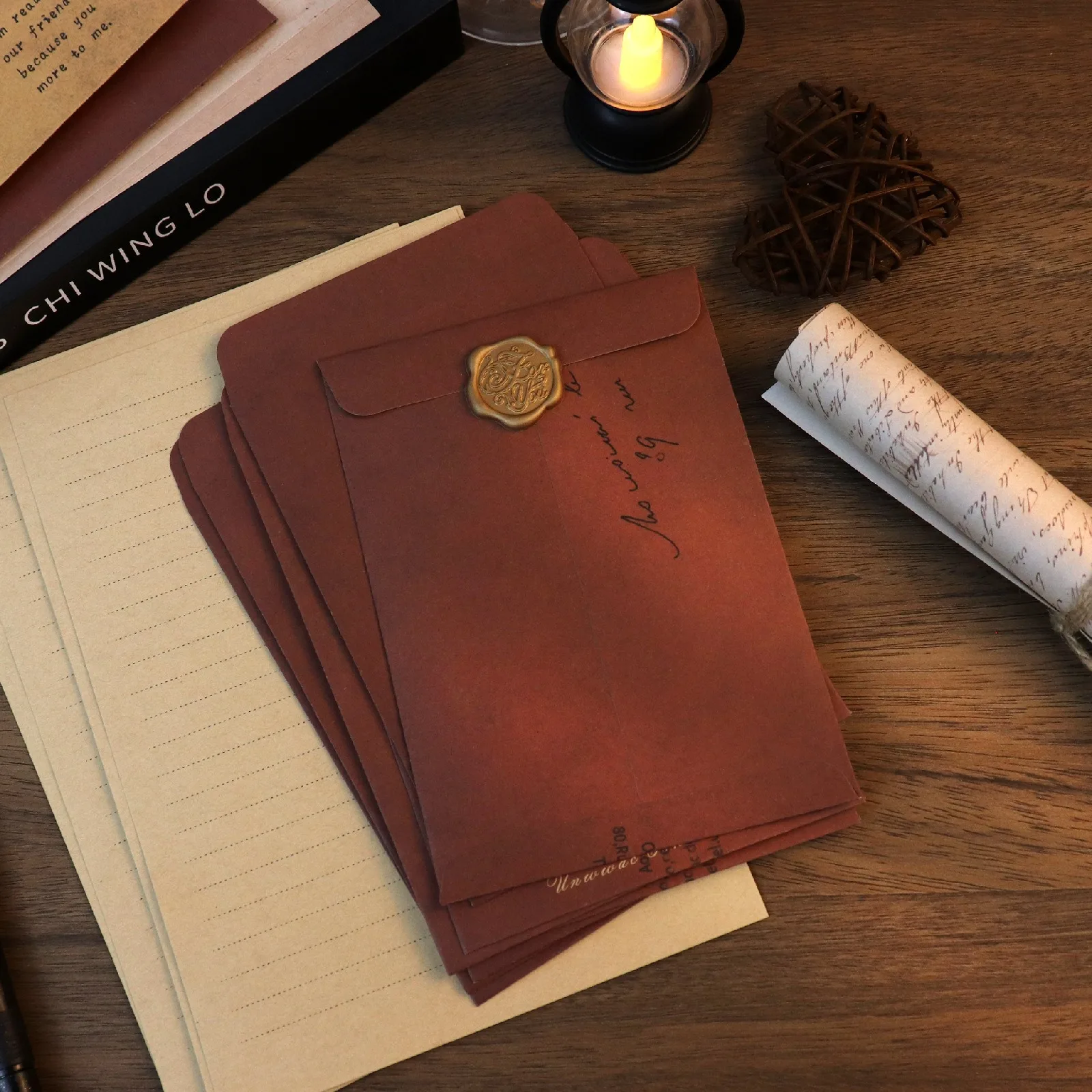 10 pcs/set Vintage lacquer envelope Vintage art postcard Love Letter Gift decorated storage paper bag mailing envelope
10 pcs/set Vintage lacquer envelope Vintage art postcard Love Letter Gift decorated storage paper bag mailing envelope
