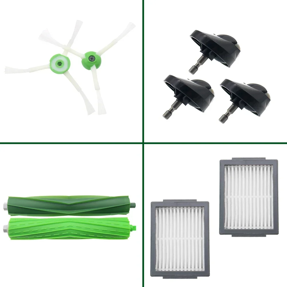 Main Brush + Filter + High Fiber Side Brush for IRobot Roomba I7 E5 E6 E7 Series Robot Vacuum Cleaner Replacement Spare Parts
Main Brush + Filter + High Fiber Side Brush for IRobot Roomba I7 E5 E6 E7 Series Robot Vacuum Cleaner Replacement Spare Parts
