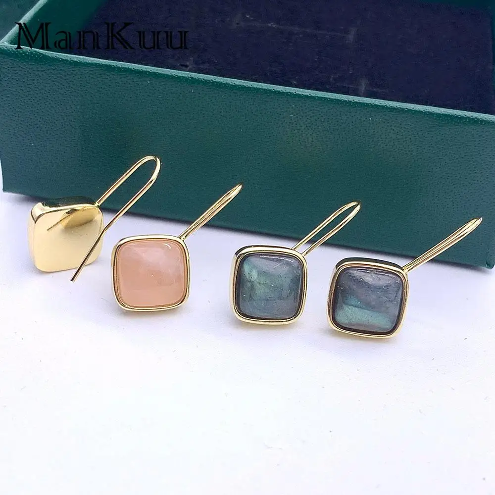mankuu elegant jewelry natural healing crystal gemstone rose quartz labradorite gold plated dangle earrings women gifts daily
mankuu elegant jewelry natural healing crystal gemstone rose quartz labradorite gold plated dangle earrings women gifts daily