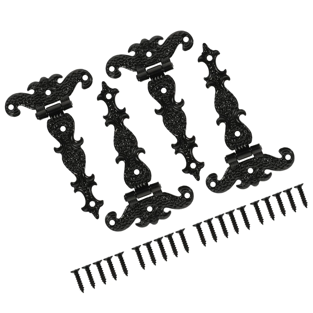 1 set Vintage Hinges Retro Metal for Wooden Box Jewelry Case Heavy Duty Furniture Hardware Black Smooth Durable Zinc Alloy Anti
1 set Vintage Hinges Retro Metal for Wooden Box Jewelry Case Heavy Duty Furniture Hardware Black Smooth Durable Zinc Alloy Anti