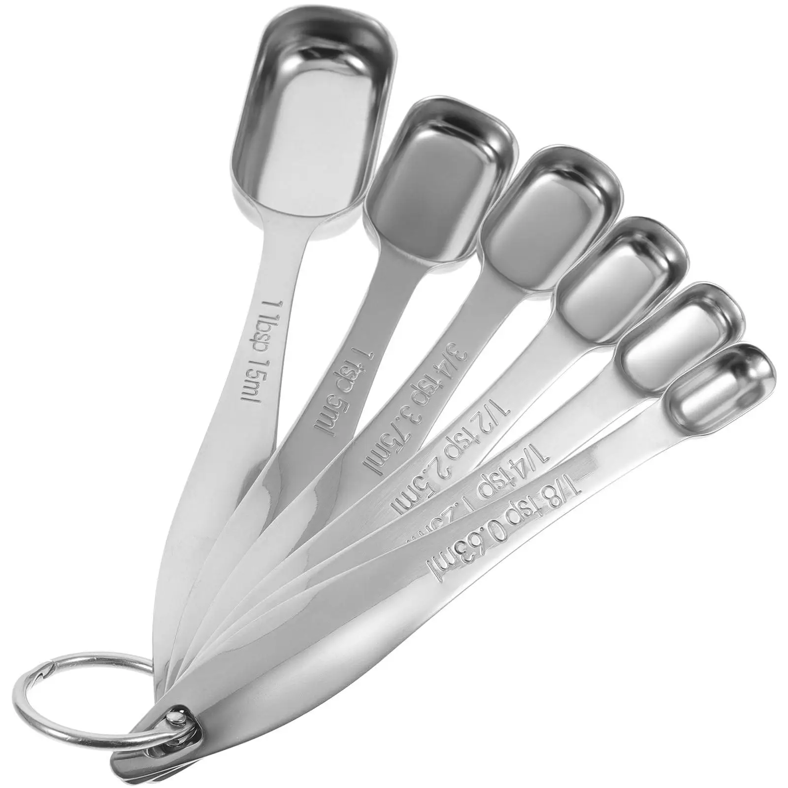 Measuring Spoon Set Stainless Steel Kitchen Tools for Cooking Baking Dry Liquid IngredientsSpoons Precise Quantity Long Handle
Measuring Spoon Set Stainless Steel Kitchen Tools for Cooking Baking Dry Liquid IngredientsSpoons Precise Quantity Long Handle