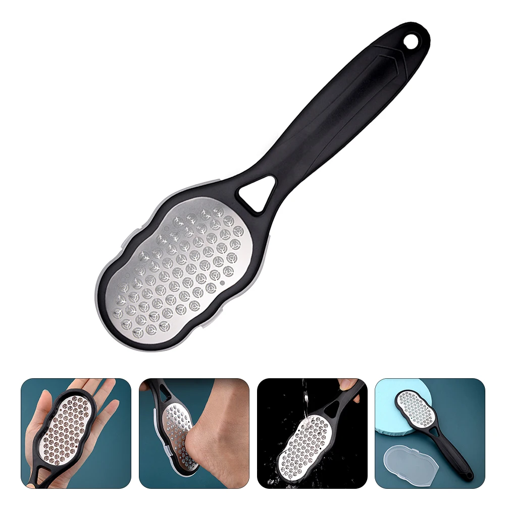 1pc Stainless Steel Foot File Callus Remover Handheld Pedicure Scrubber Reusable Hard Skin Exfoliating Tool For Dry Cracked Feet
1pc Stainless Steel Foot File Callus Remover Handheld Pedicure Scrubber Reusable Hard Skin Exfoliating Tool For Dry Cracked Feet