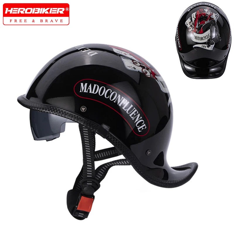 Summer Motorcycle Half Helmet Retro Motorcycle Riding Half Helmet Outdoor Anti Fall Motorcycle Helmet
Summer Motorcycle Half Helmet Retro Motorcycle Riding Half Helmet Outdoor Anti Fall Motorcycle Helmet