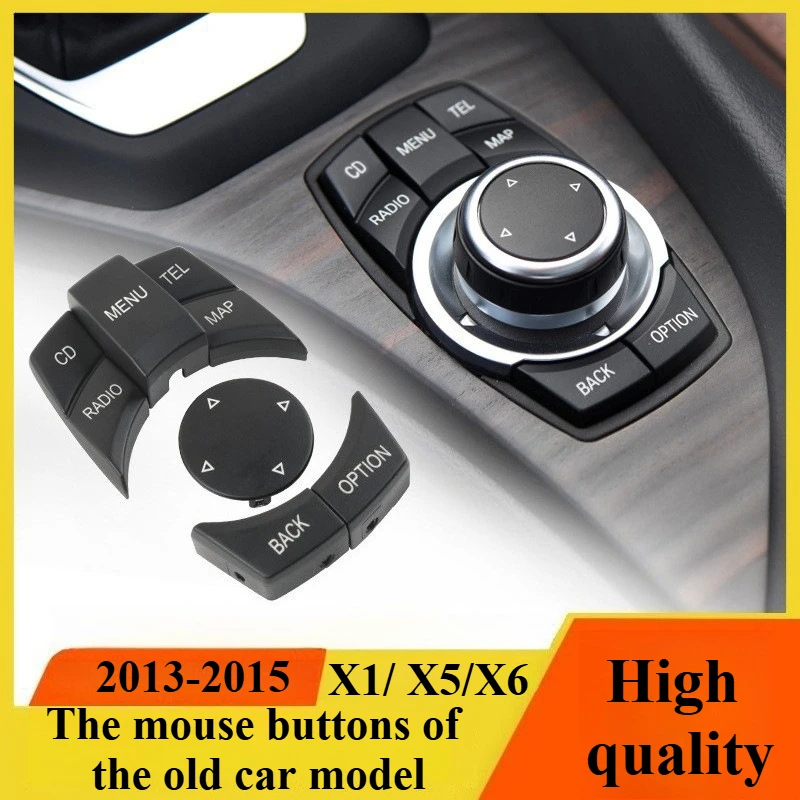 For BMW Old 3 Series 1 5 Series X1 X5 X6 iDrive Multimedia Controller Knob Switch Button Navigation Cover Interior Accessories
For BMW Old 3 Series 1 5 Series X1 X5 X6 iDrive Multimedia Controller Knob Switch Button Navigation Cover Interior Accessories