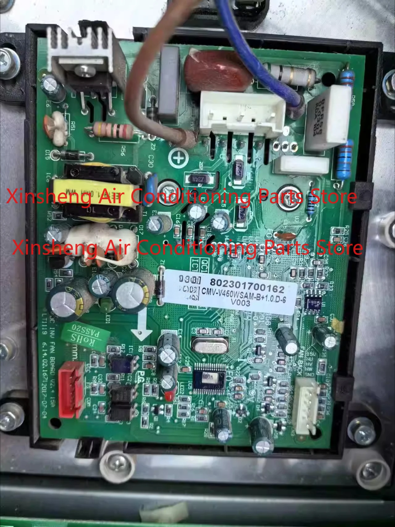 For the Zhicoltrin central air conditioning fan panel module 802301700162 GCHV-VD900
For the Zhicoltrin central air conditioning fan panel module 802301700162 GCHV-VD900