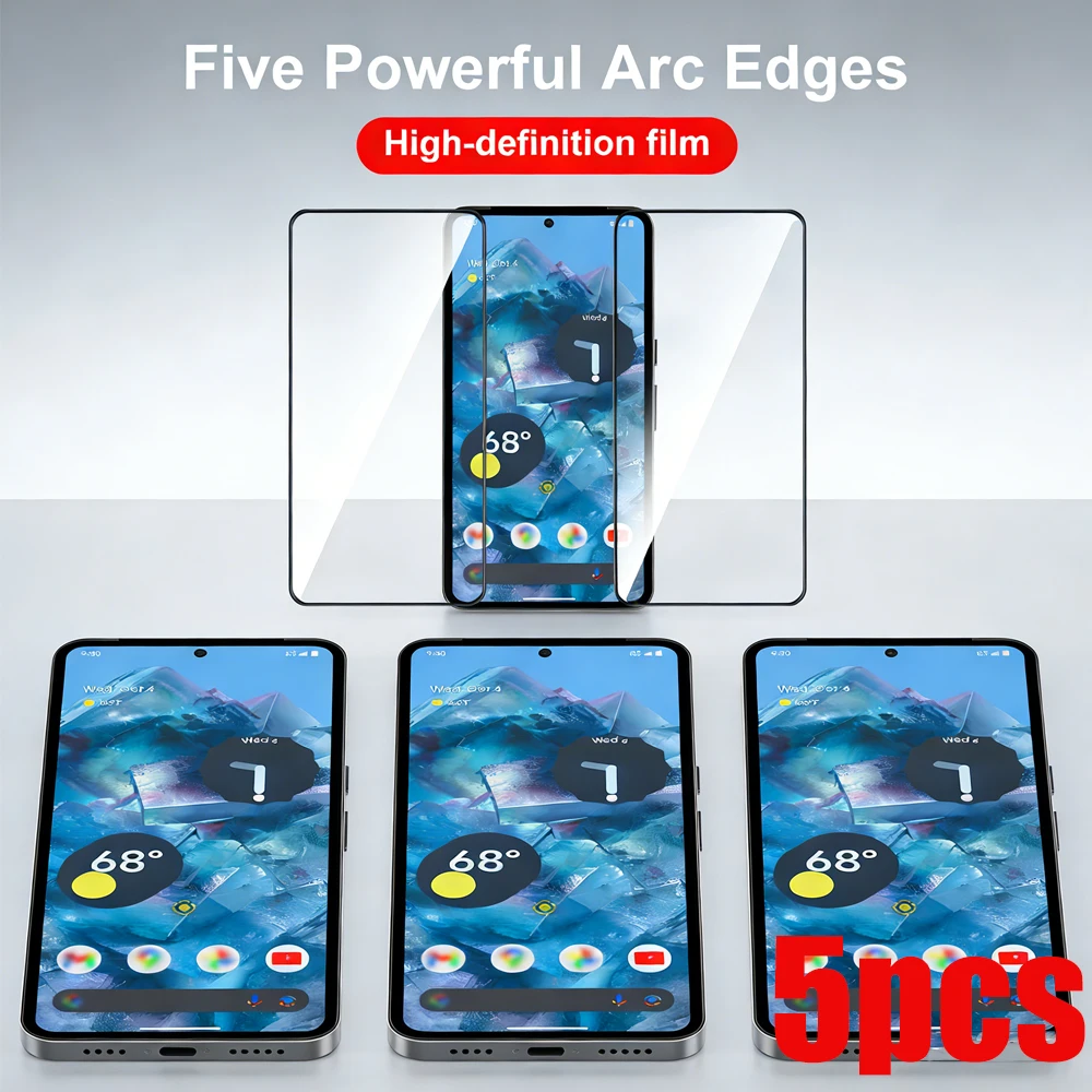 3/5pcs Tempered Glass For Google Pixel 9 Pro XL 10 Pro XL 9 10 10 Pro 8 Pro 9A 8A 7A 6A 6 7 HD Full Cover Screen Protector Glass
3/5pcs Tempered Glass For Google Pixel 9 Pro XL 10 Pro XL 9 10 10 Pro 8 Pro 9A 8A 7A 6A 6 7 HD Full Cover Screen Protector Glass