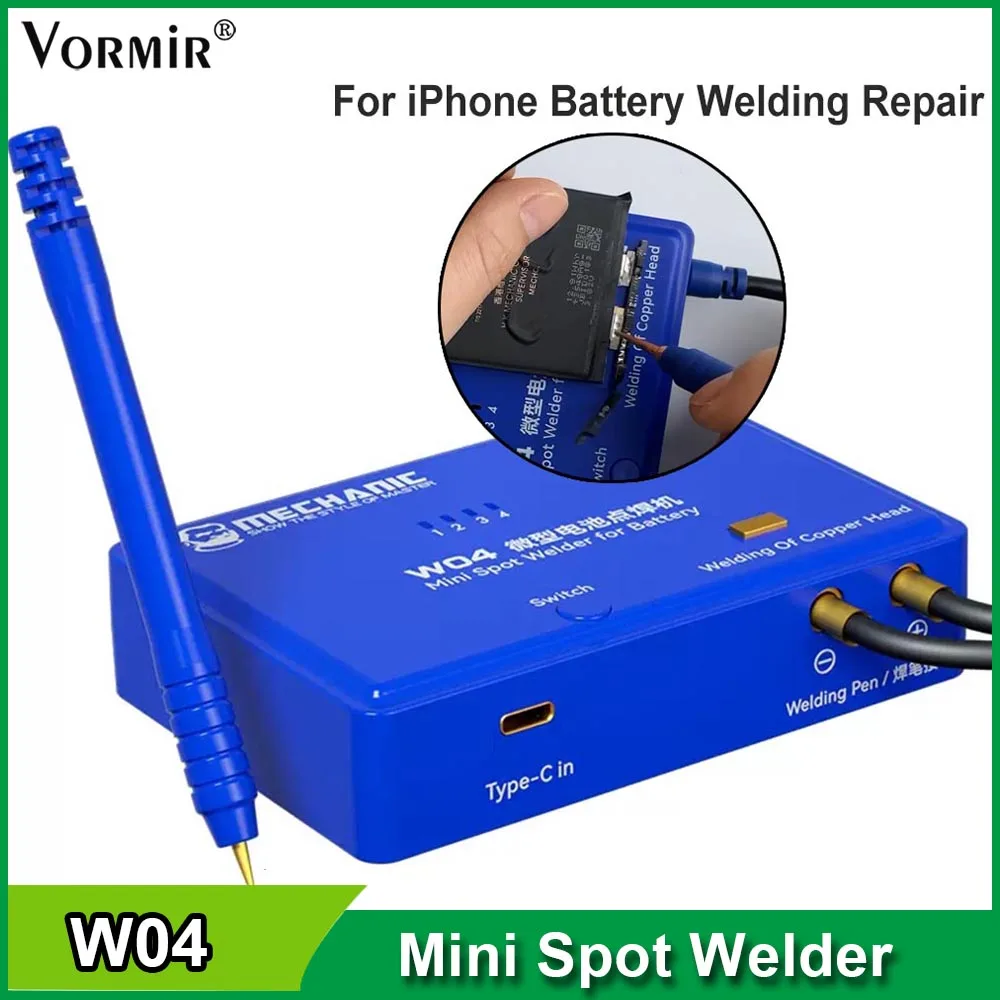 Mechanic W04 Mini Spot Welding Machine For 18650 Battery Spot Welder Portable Spot Welding Pen Phone Battery Welder Repair Tools
Mechanic W04 Mini Spot Welding Machine For 18650 Battery Spot Welder Portable Spot Welding Pen Phone Battery Welder Repair Tools