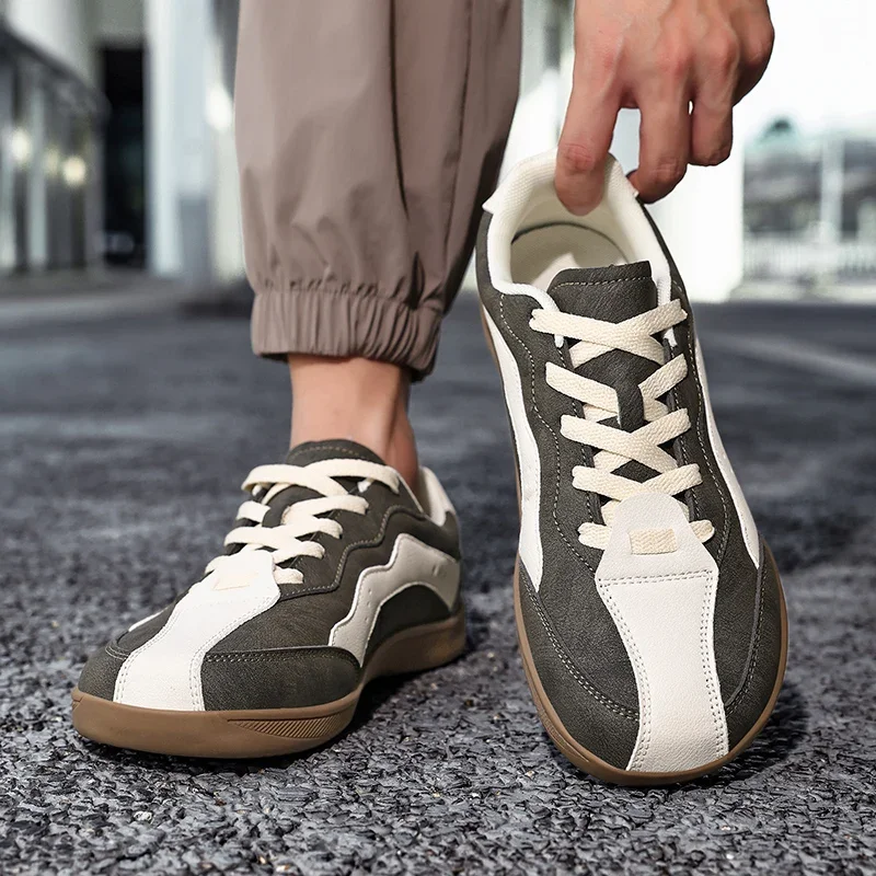 Men's Wide Toe Shoes Large Size 48 Barefoot Shoes Comfortable Non-slip Walking Shoes For Men Low-cut Flat Sneakers Man Trainers
Men's Wide Toe Shoes Large Size 48 Barefoot Shoes Comfortable Non-slip Walking Shoes For Men Low-cut Flat Sneakers Man Trainers