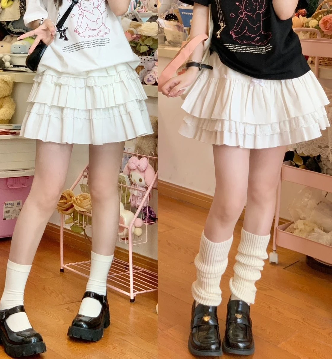 NIGGEEY Japanese Sweet "Confession Love Letter" Pure White Cake Skirt Women Cotton Fabric Lace Cute Ballet Style Half Skirt Girl
NIGGEEY Japanese Sweet "Confession Love Letter" Pure White Cake Skirt Women Cotton Fabric Lace Cute Ballet Style Half Skirt Girl