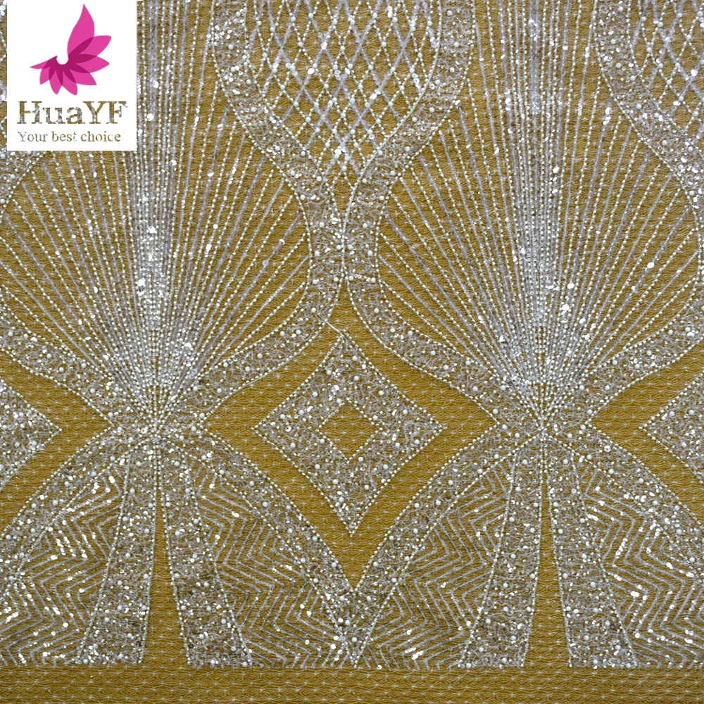 Hot Sale French White Beaded Pearls Lace with Sequins Wedding Bridal Wholesale Fabric HY1734-3
Hot Sale French White Beaded Pearls Lace with Sequins Wedding Bridal Wholesale Fabric HY1734-3