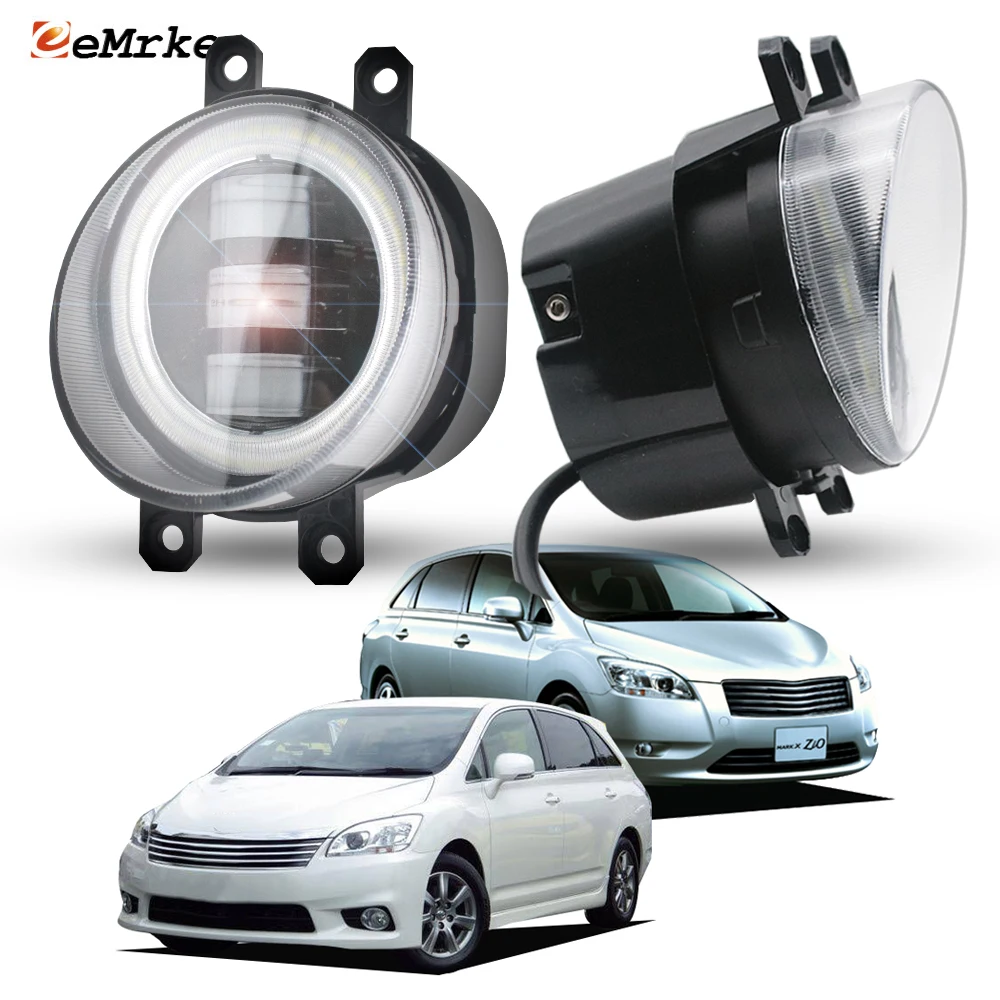 Левый и правый светодиодный противотуманный фонарь Canbus для Toyota Mark X ZiO ANA10 2007-2014 2015 2016 с линзами проектора и лампой Angel Eye DRL
Левый и правый светодиодный противотуманный фонарь Canbus для Toyota Mark X ZiO ANA10 2007-2014 2015 2016 с линзами проектора и лампой Angel Eye DRL