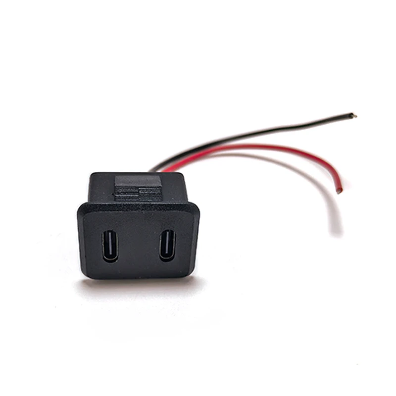 1PCS Double layer USB female base type-c socket a female USB lamp charging socket power socket with cable connector
1PCS Double layer USB female base type-c socket a female USB lamp charging socket power socket with cable connector