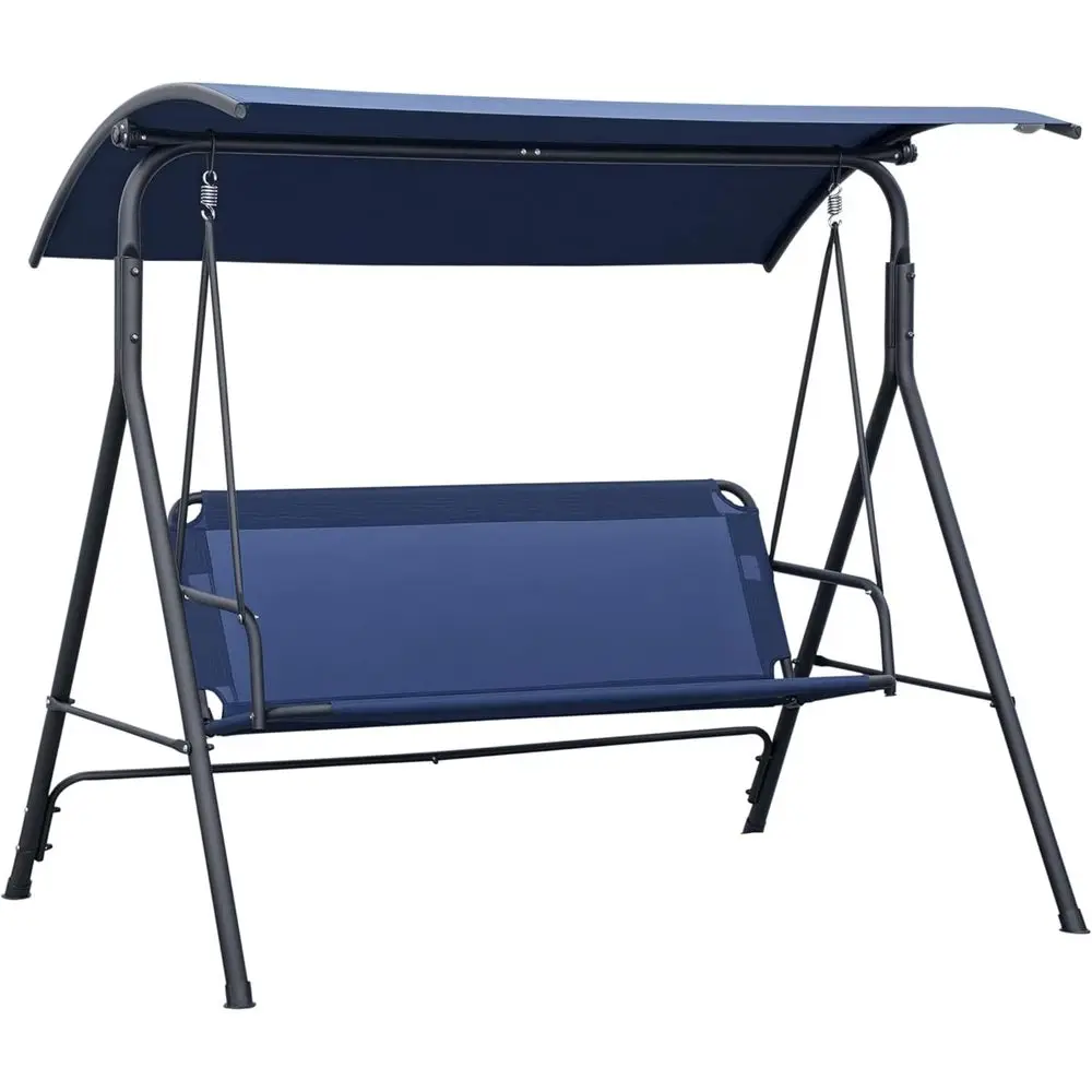 3-Person Porch Swing with Stand, Outdoor Swing for Patio Porch with Adjustable Tilt Canopy and Comfortable Swing Bench-Style Sea
3-Person Porch Swing with Stand, Outdoor Swing for Patio Porch with Adjustable Tilt Canopy and Comfortable Swing Bench-Style Sea