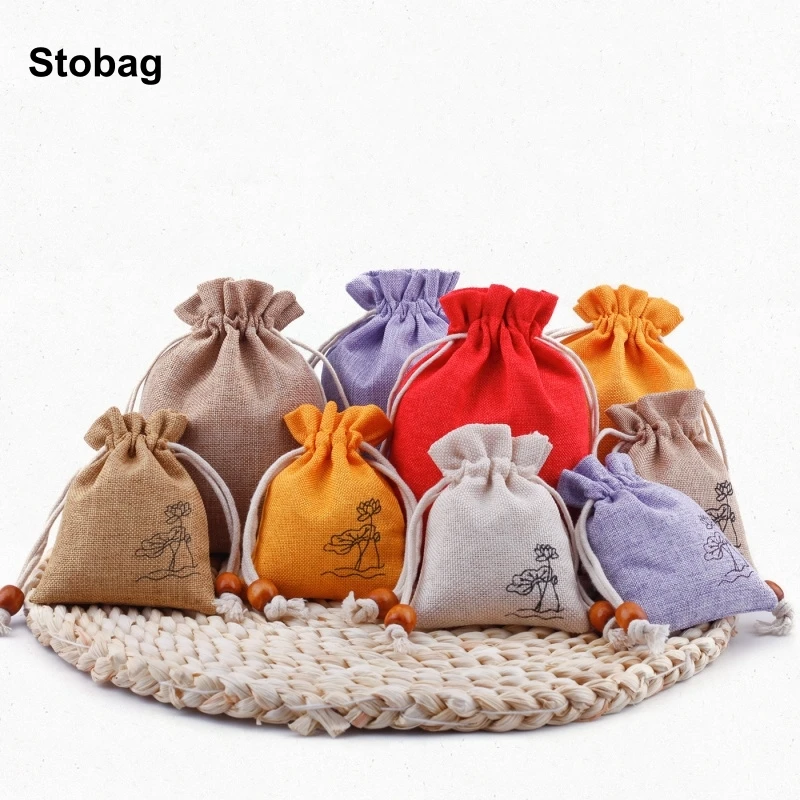StoBag 50pcs Wholesale Chinese Linen Drawstring Bag Small Cotton Gift Jewelry Package Storage Bundle Pocket Reusable Pouches
StoBag 50pcs Wholesale Chinese Linen Drawstring Bag Small Cotton Gift Jewelry Package Storage Bundle Pocket Reusable Pouches