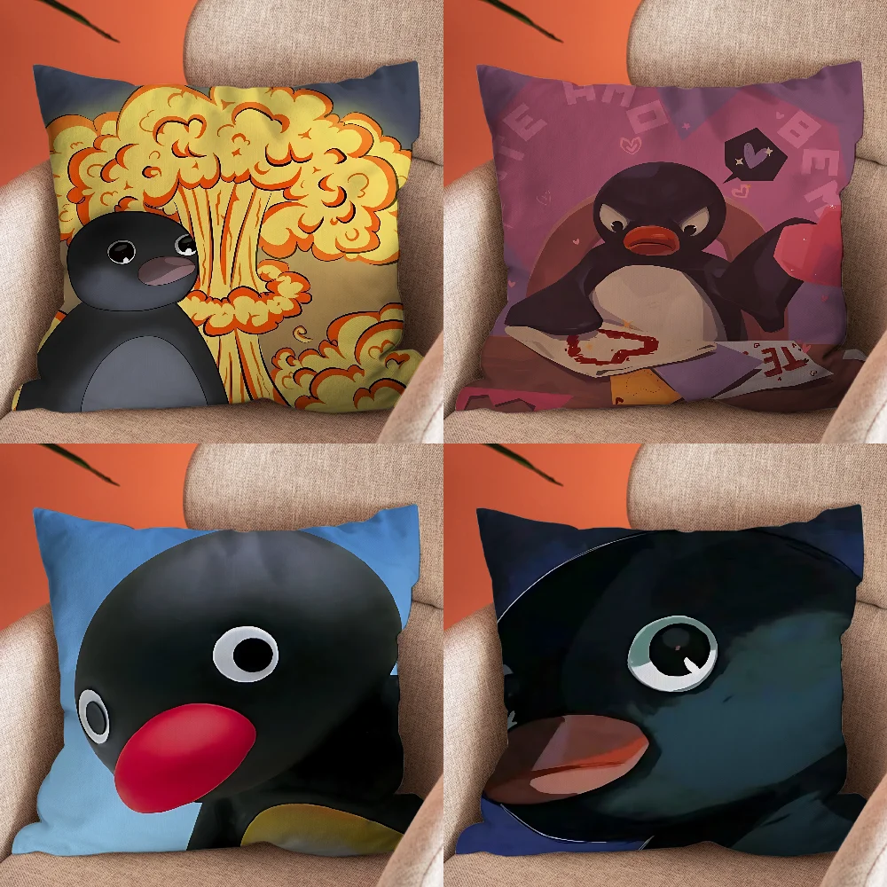 Lovely P-Pingu Funny Pillow Case Soft Cushion Cases for Farmhouse Sofa Decor Home Decorations and Protector Pillow Case
Lovely P-Pingu Funny Pillow Case Soft Cushion Cases for Farmhouse Sofa Decor Home Decorations and Protector Pillow Case