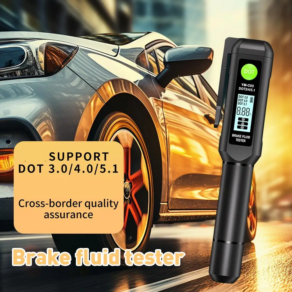 Brake Fluid Tester Oil Tester Auto Brake Liquid Oil Tool With Products Auto Sound Tester Mini Probe Metal K7S1
Brake Fluid Tester Oil Tester Auto Brake Liquid Oil Tool With Products Auto Sound Tester Mini Probe Metal K7S1